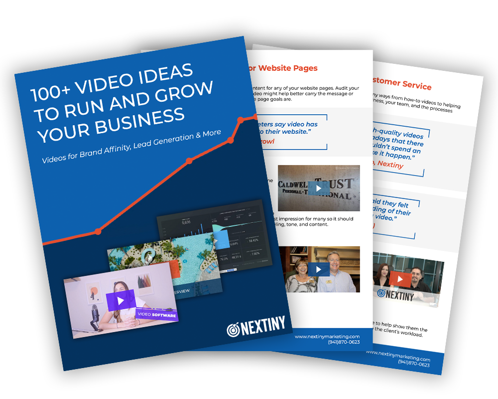 100+ Video Marketing Ideas